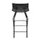 Atlas Commercial Products Folding Bar Stool with Backrest, Black FBS2BLCK - alternate 4